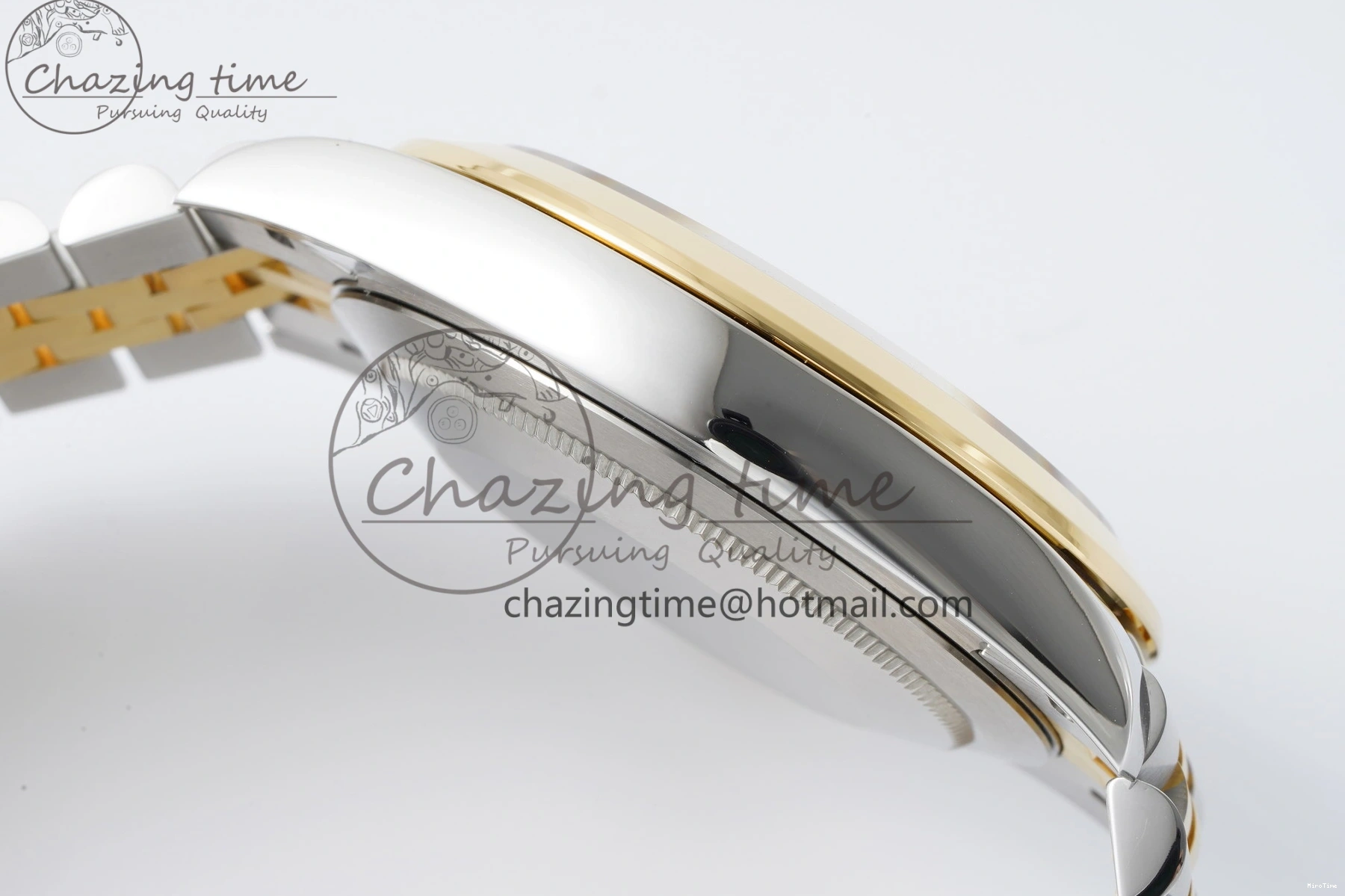 MiroTime 0124 Breathable DateJust 41 SS YG Polished Bezel KING 1:1 Best Edition 904L Steel YG Dial on Jubilee Bracelet VR 2221